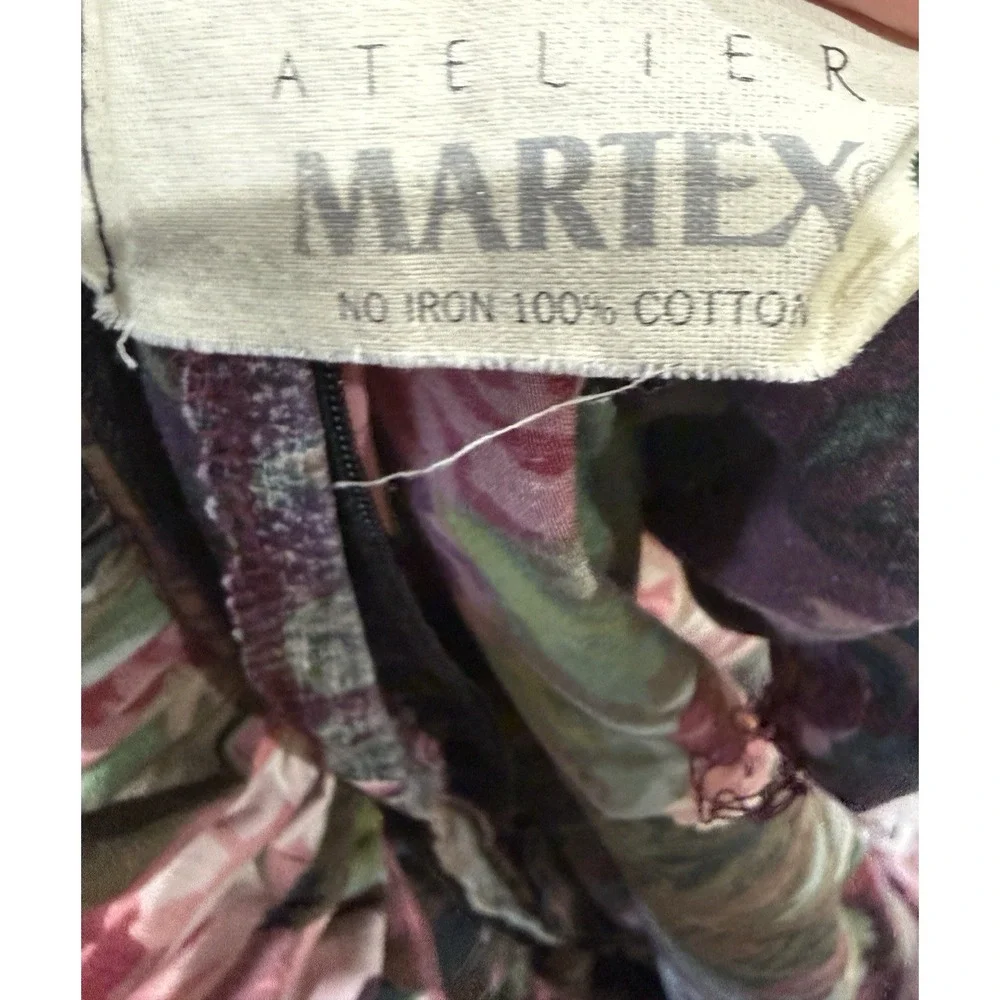 Atelier Martex Duvet Enchante Purple Floral Ruffle Queen Iris Rose Romantic Flaw